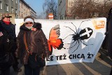 Ruch Palikota solidarny z człowiekiem motylem (galeria)