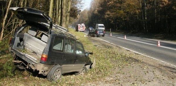 W wypadku w Gwoździcach (powiat krapkowicki) ranne zostały 3 osoby