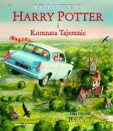 Książka „Harry Potter i Komnata Tajemnic” z pięknymi ilustracjami