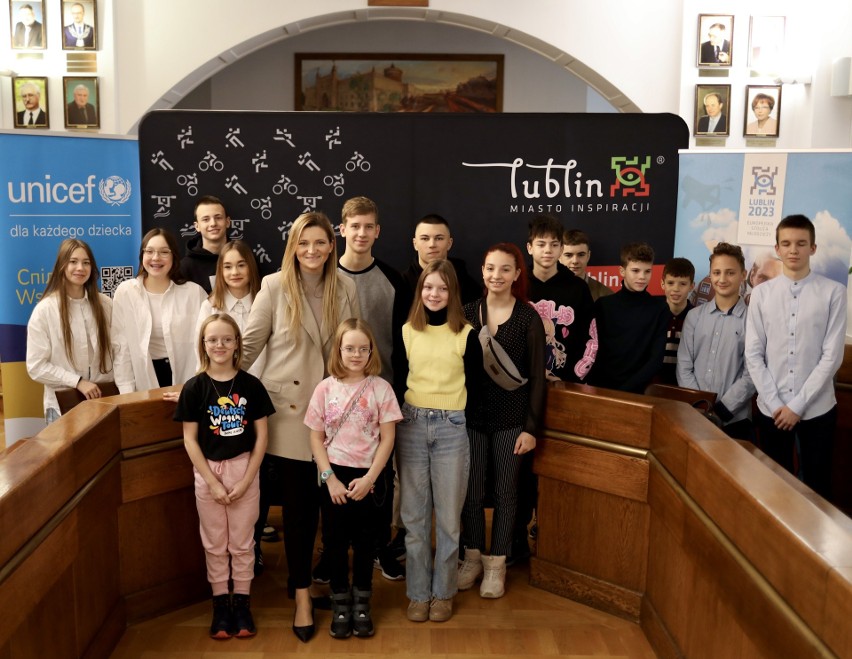 Młodzi sportowcy z Ukrainy wspierani przez Lublin i UNICEF
