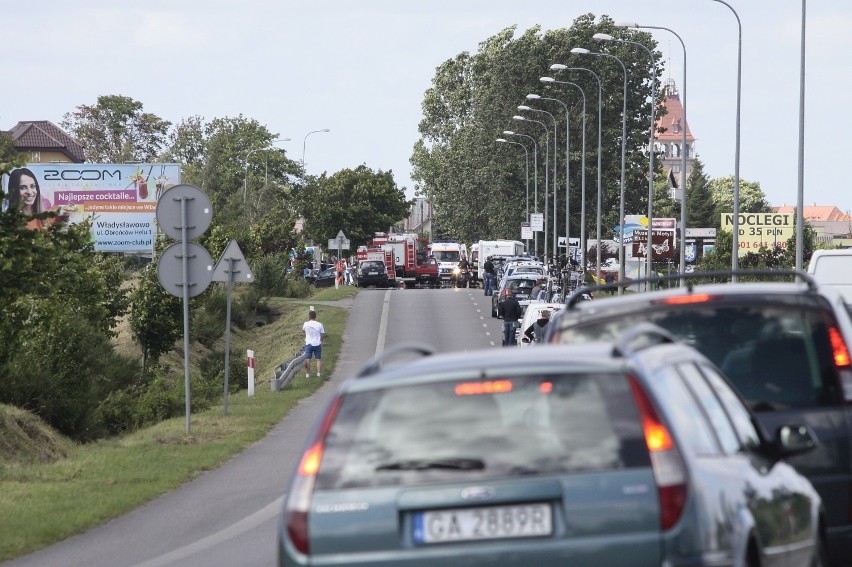Wypadek we Władysławowie wydarzył się 7.07.2016
