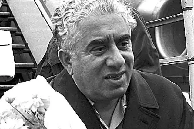 Aram Chaczaturian podczas kolejnej podróży w 1964 roku