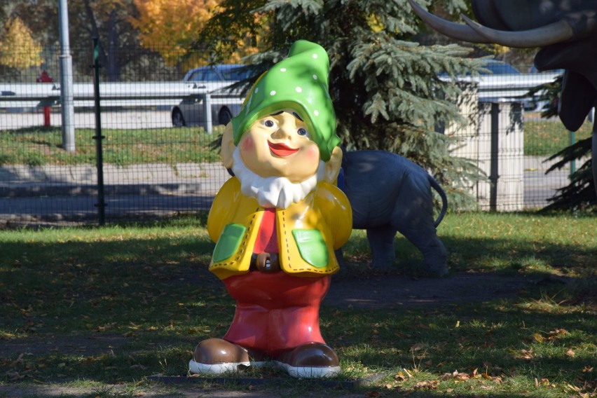 Park Krasnala w Nowej Soli, od wiosny do jesieni 2019 r.