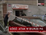 Atak na pracowników biura PiS w Łodzi. Jedna osoba nie żyje. [aktualizacja]