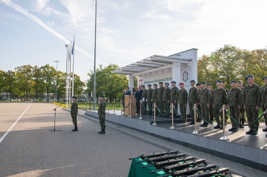 Broń z Radomia trafiła do rąk podchorążych Wojskowej Akademii Technicznej w Warszawie