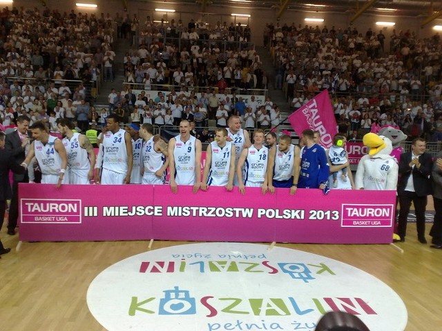 AZS Koszalin wygrał z Anwilem Włocławek na własnej hali w Koszalinie. Mamy brązowy medal mistrzostw Polski.