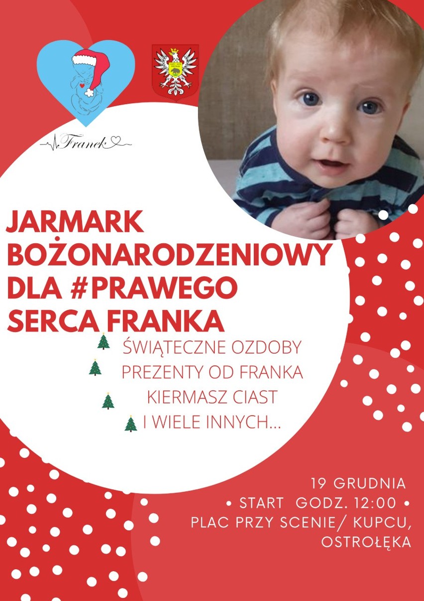Jarmark bożonarodzeniowy dla Franka w Ostrołęce...