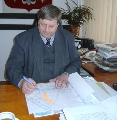 Kandydat na burmistrza Gryfic z SLD - Andrzej Szczygieł.