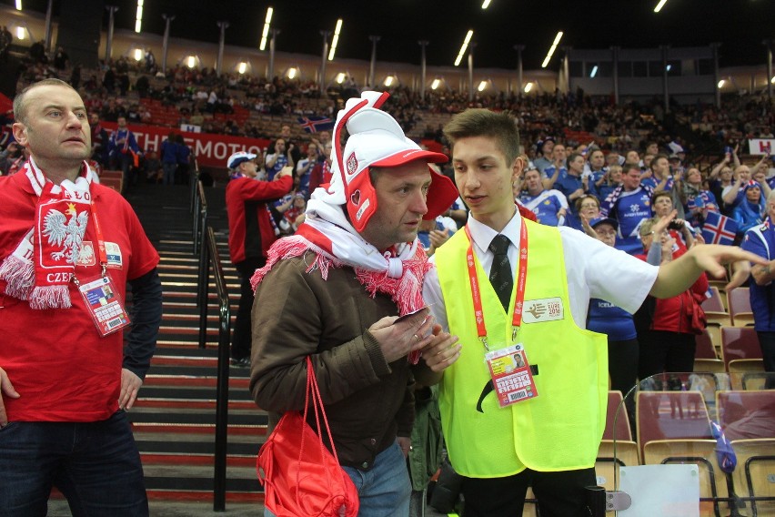 Euro 2016 piłkarzy ręcznych: Islandia - Białoruś w Katowicach [ZDJĘCIA KIBICÓW]