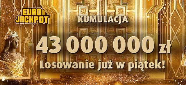 Eurojackpot 15.02.2019. Wyniki Eurojackpot Lotto 15 lutego. Do wygrania są 43 mln zł! [wyniki, numery, zasady]