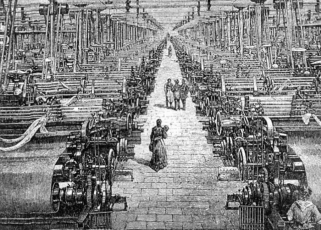 Tak wyglądało wnętrze XIX-wiecznego zakładu włókienniczego. W ramach naszego cyklu poznamy historię najważniejszych białostockich fabryk. Zaczniemy od tej, w której dziś jest Galeria Alfa.