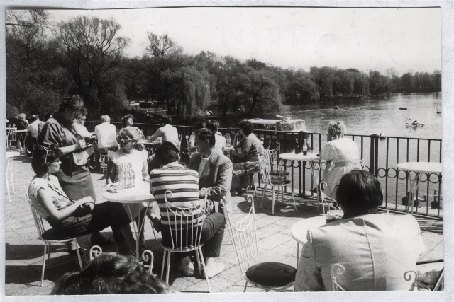 Archiwalne zdjęcia restauracji Przystań