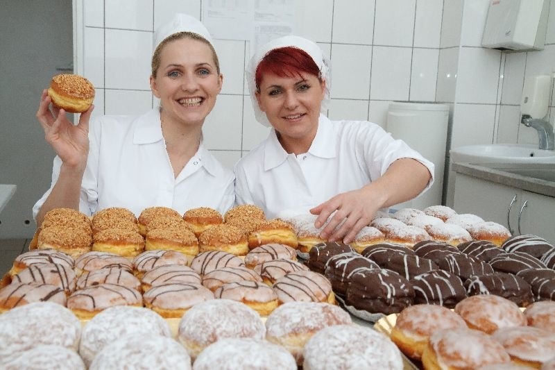 Na Tłusty Czwartek ciastkarnia PSS Społem przygotowała 140...