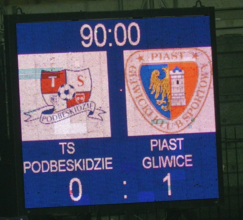 Podbeskidzie Bielsko-Biała – Piast Gliwice 0:1