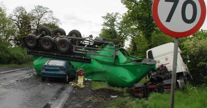 Wypadek w Środzie Wielkopolskiej