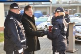 Podlaskie. Jarosław Zieliński przekazał augustowskim i grajewskim policjantom nowe służbowe pojazdy (zdjęcia)