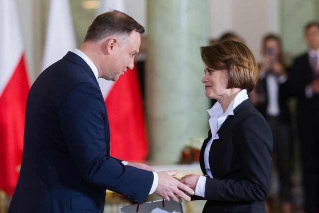 Andrzej Duda i Jadwiga Emilewicz