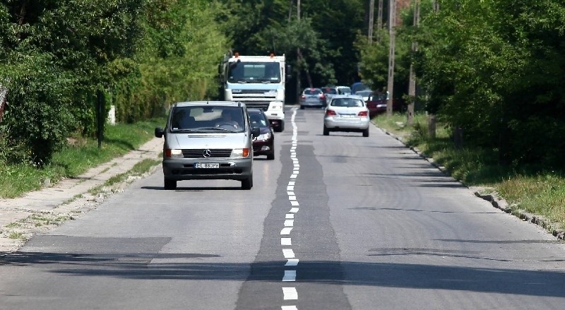 Krzywo namalowane oznaczenia najlepiej widać na ul....