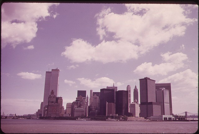 Widok na WTC z promu
