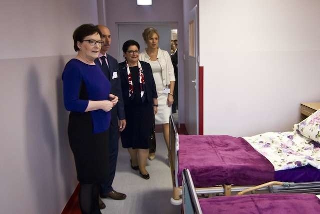 W uroczystym otwarciu  Oddziału Geriatrii w szpitalu MSW w Bydgoszczy uczestniczyła premier Ewa Kopacz. Będzie tu 20 łóżek geriatrycznych