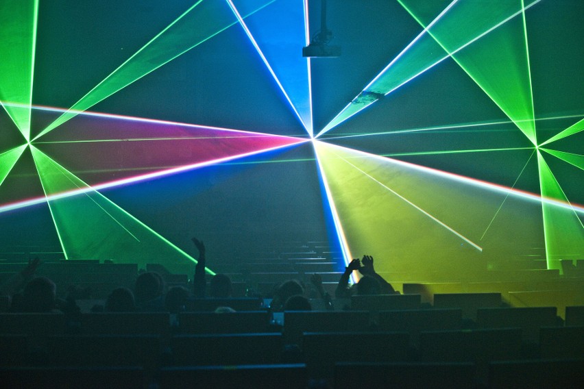 Pokaz laserów w ramach 20. Zachodniopomorskiego Festiwalu...