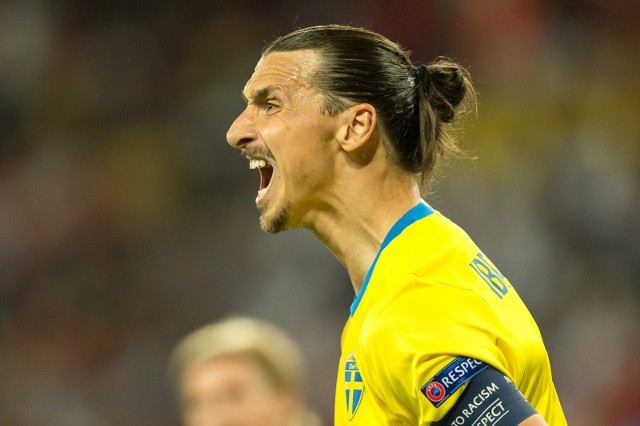 22.06.2016 niceamecz belgia szwecja nz. zlatan ibrahimovic fot. damian kosciesza / gol24.pl