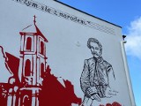 Nowy mural w Książu Wielkopolskim nawiązuje do historii miasta i regionu. Zobacz zdjęcia i wideo!