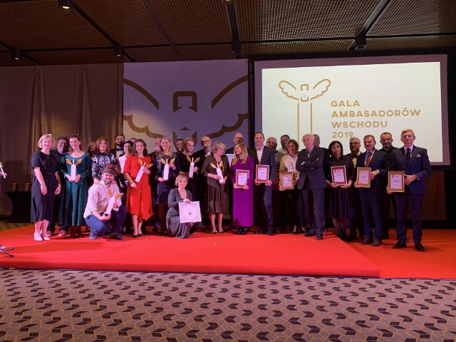Laureaci, nominowani oraz członkowie kapituły Gali Ambasadorów Wschodu 2019