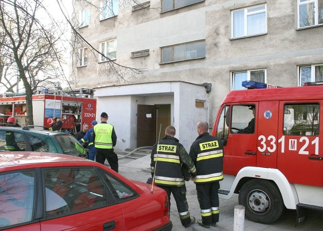 W pożarze przy ulicy Chrobrego zginęła 65-letnia kobieta.