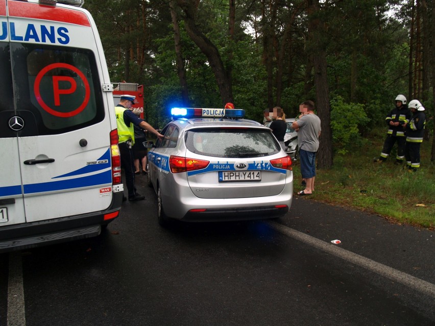 Wypadek w Łęgu Przedmiejskim, 20.06.2020