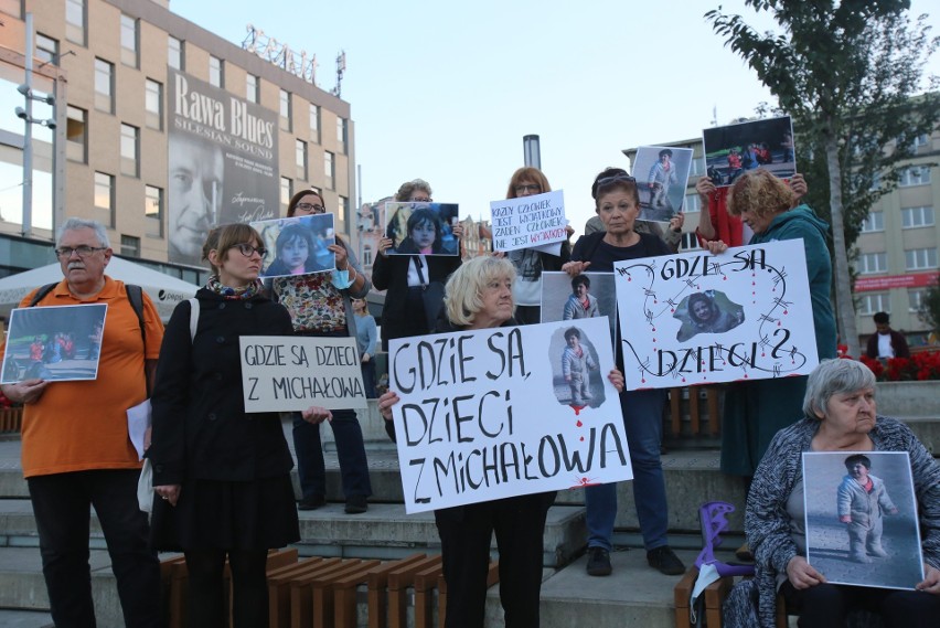 Demonstracja  w Katowicach przeciwko działaniu na granicy...