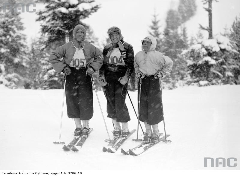 Sporty zimowe przed II wojną (oglądaj stare ZDJĘCIA)