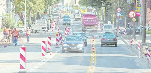 Zeszłoroczny remont ulicy Bohaterów Weterplatte.