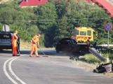 Śmiertelny wypadek na obwodnicy Nowej Rudy. BMW kilka razy dachowało (FOTO)