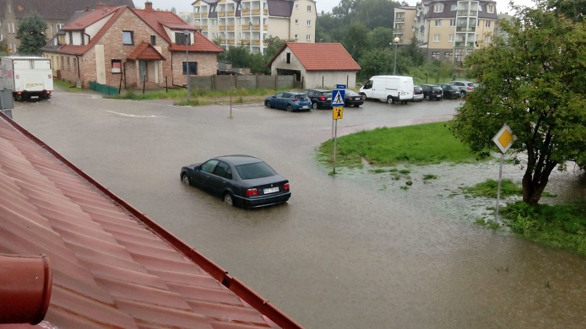 Aktualna sytuacja powodziowa w Słupsku (relacja live)