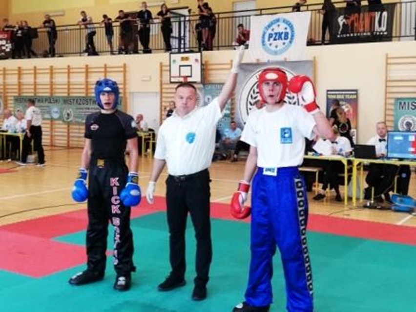 Jakub Bilski z UKS Relaks Skarżysko-Kamienna mistrzem Polski w kick boxingu