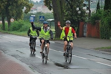 Rowerowa pielgrzymka policjantów na Jasną Górę