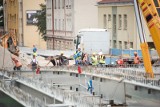 Powstaje główna konstrukcja mostu na Niemodlińskiej w Opolu