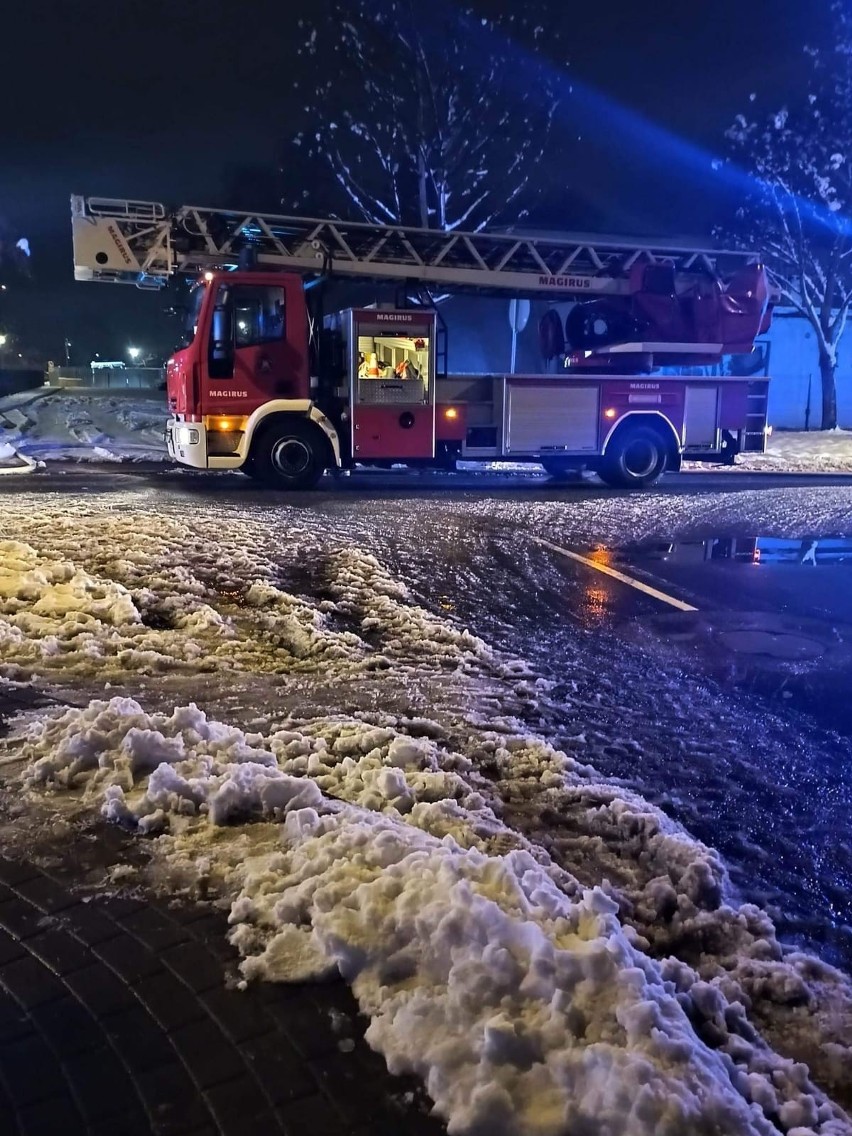 Pożar mieszkania w Pszczynie.