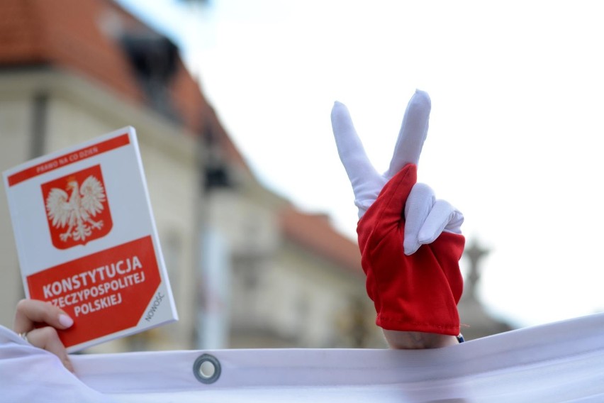 Protest w obronie Sądu Najwyższego