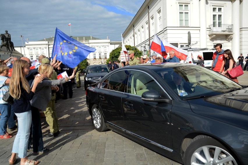 Protest w obronie Sądu Najwyższego