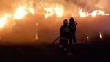 Pożar altany w Oświęcimiu. Z żywiołem walczyły trzy zastępy straży pożarnej. Obiekt doszczętnie spłonął