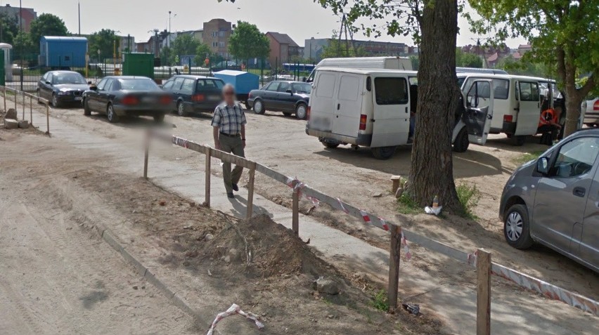 Mieszkańcy Łomży złapani na zdjęciu przez Google Street...