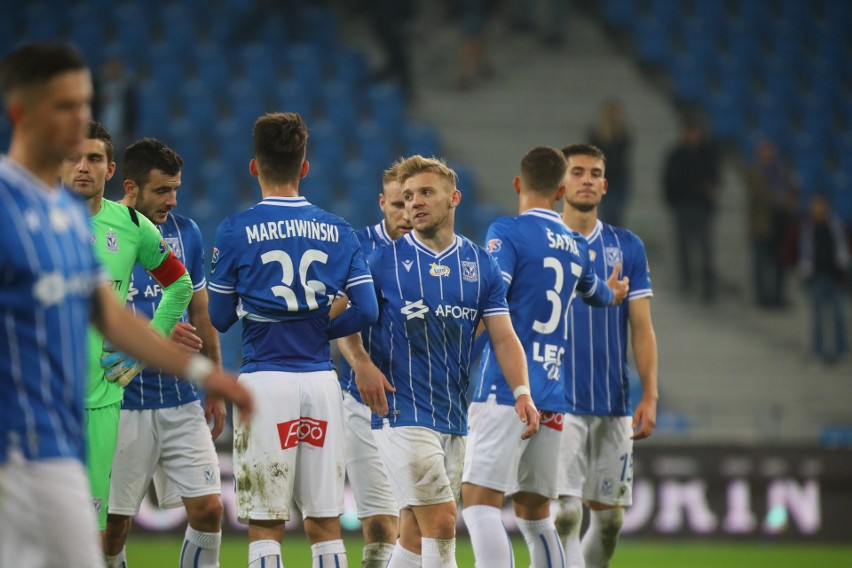 Przed ostatnim meczem Lecha Poznań z Zagłębiem Lubin (1:2)...