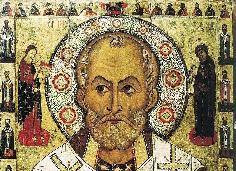 Święty Mikołaj z Miry - Ikona Aleksa Pietrowa z 1294 roku