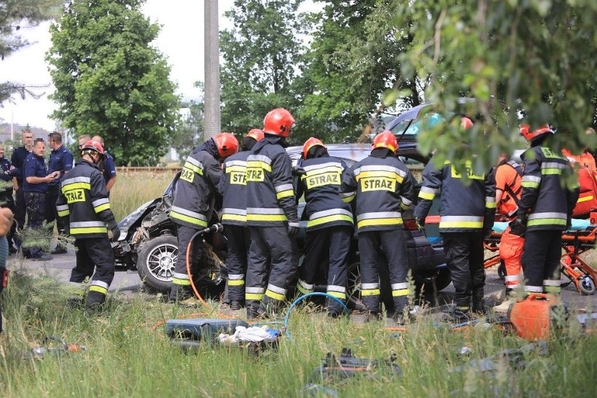 Do szpitala trafił kierowca renaulta, który wczoraj nie...