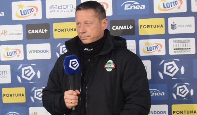 Dariusz Banasik, trener Radomiaka.