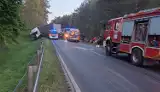 Tragiczny wypadek na DK10 pod Choszcznem. Zginął traktorzysta [ZDJĘCIA]