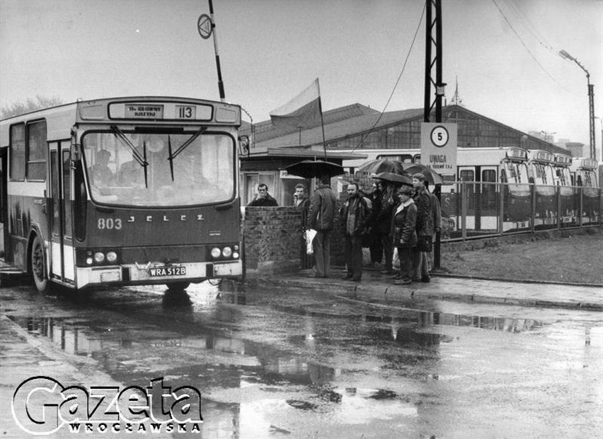 40 lat temu z Grabiszyńskiej nie wyjechały autobusy. Wybuchł strajk. Jak wtedy wyglądał Wrocław?