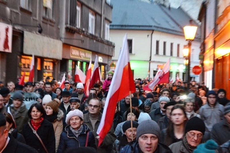 Marsz Pamięci Żołnierzy Wyklętych w Bielsku-Białej